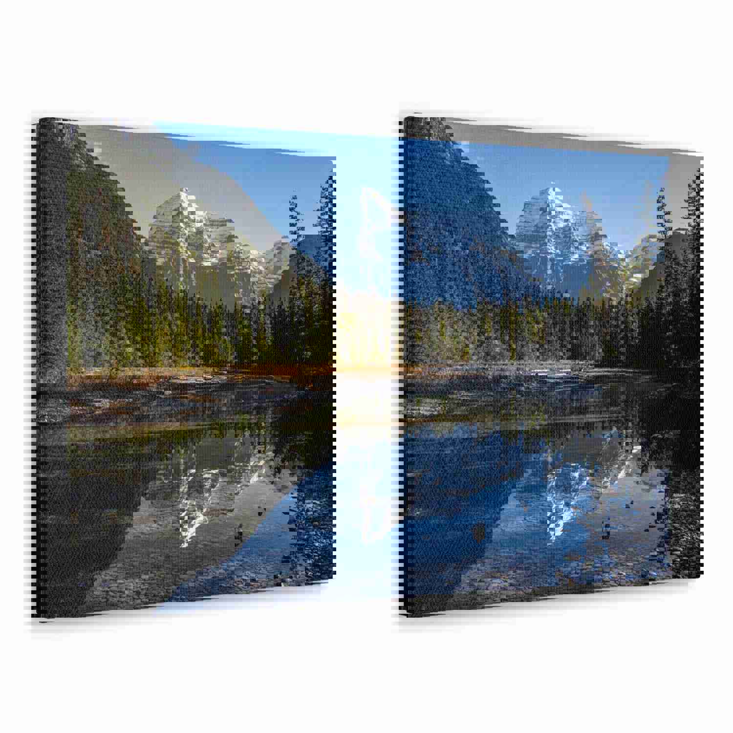 Mystic Forest Mountain Nature Wilderness Photography Canvas Wall Art
