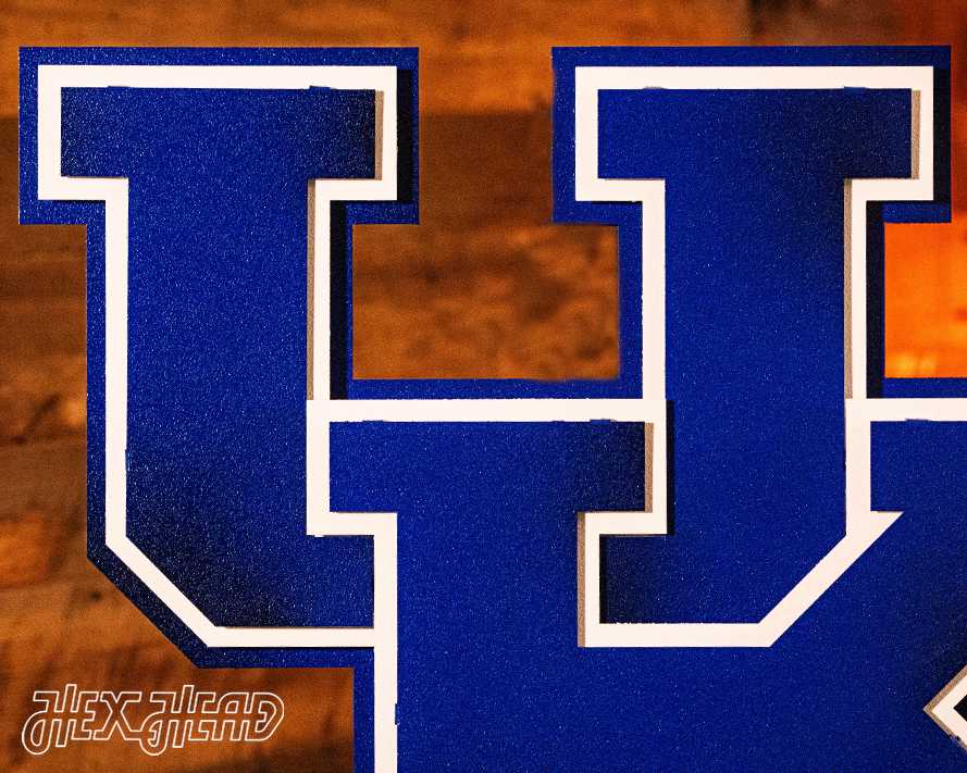 Kentucky Wildcats UK 5 Layer 3D Metal Wall Art