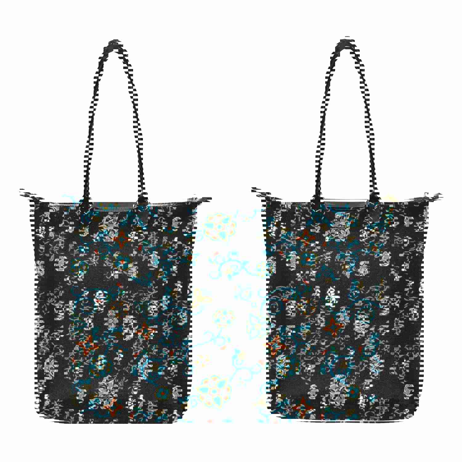 Ocean Bloom Single-Shoulder Lady Handbag
