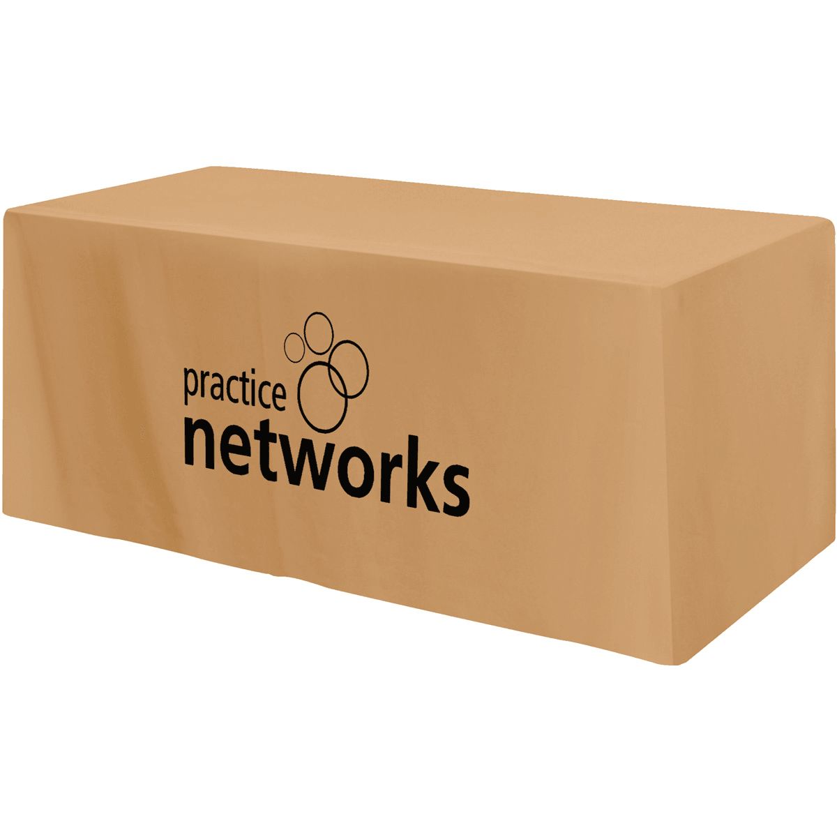 5 Custom Printed Fitted Table Cover - Single Color Print