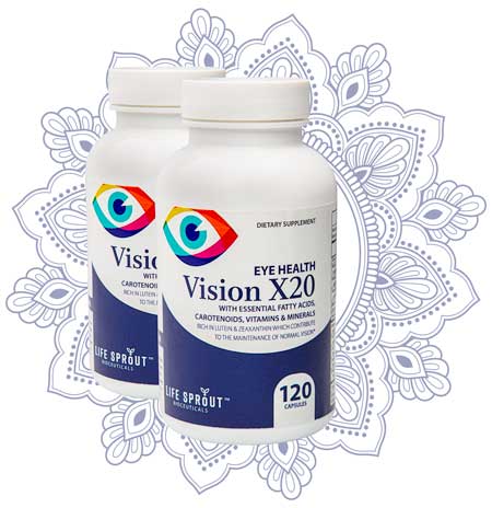 Vision X20 - Premium Eye Health Supplement with Essential Nutrients