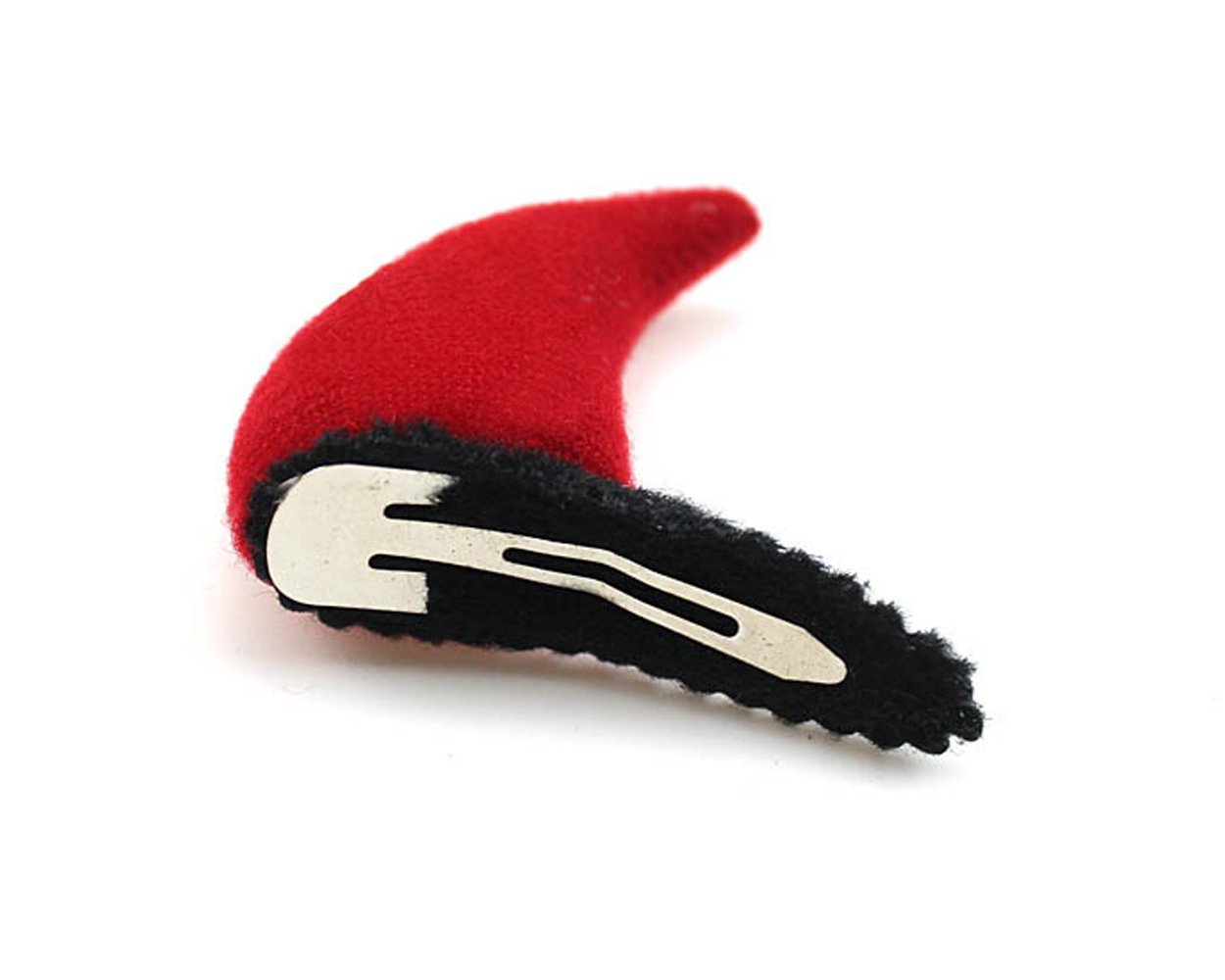 Halloween Bat Wing and Devil Horn Hair Clips (12 Pairs)