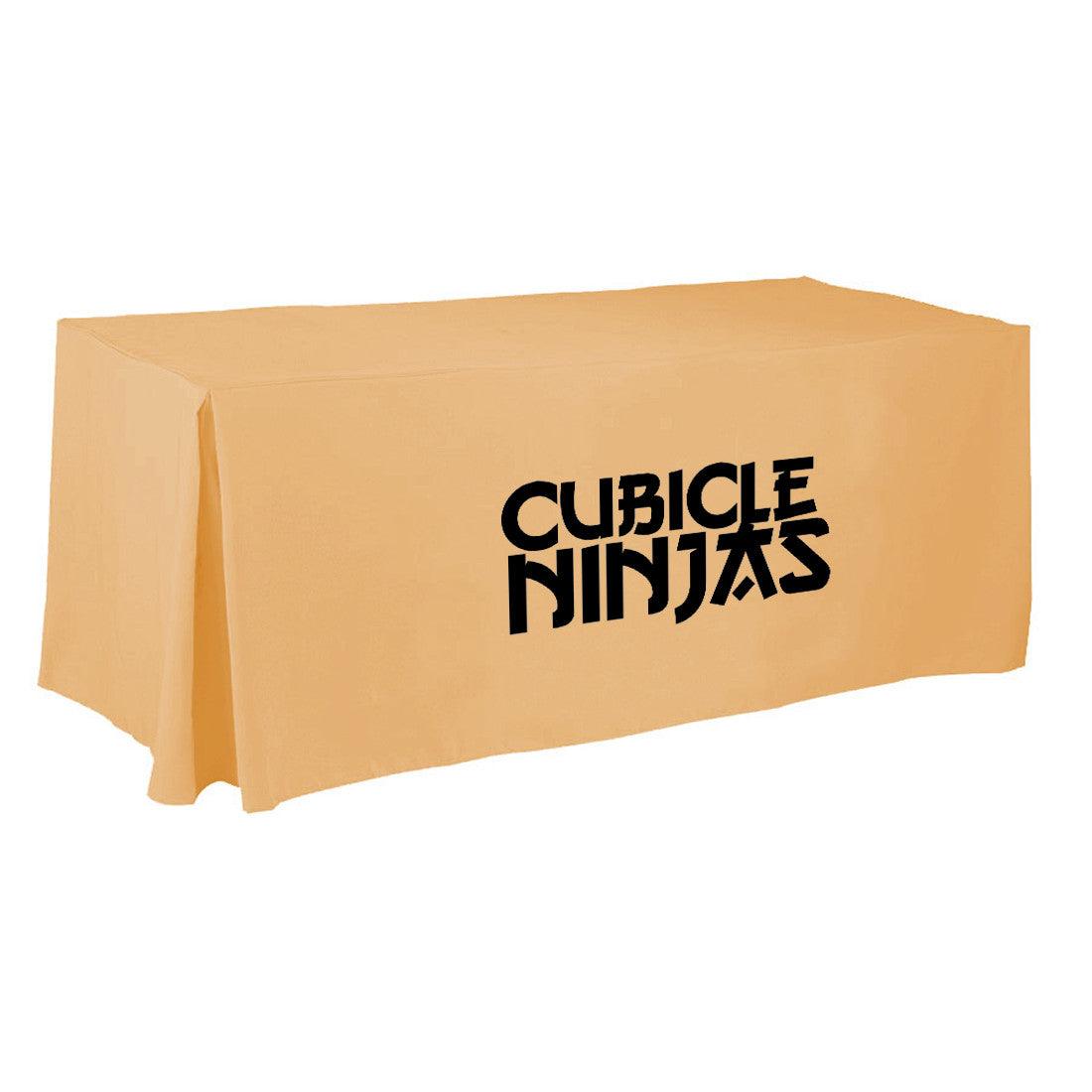 5 Custom Printed Fitted Table Cover - Single Color Print