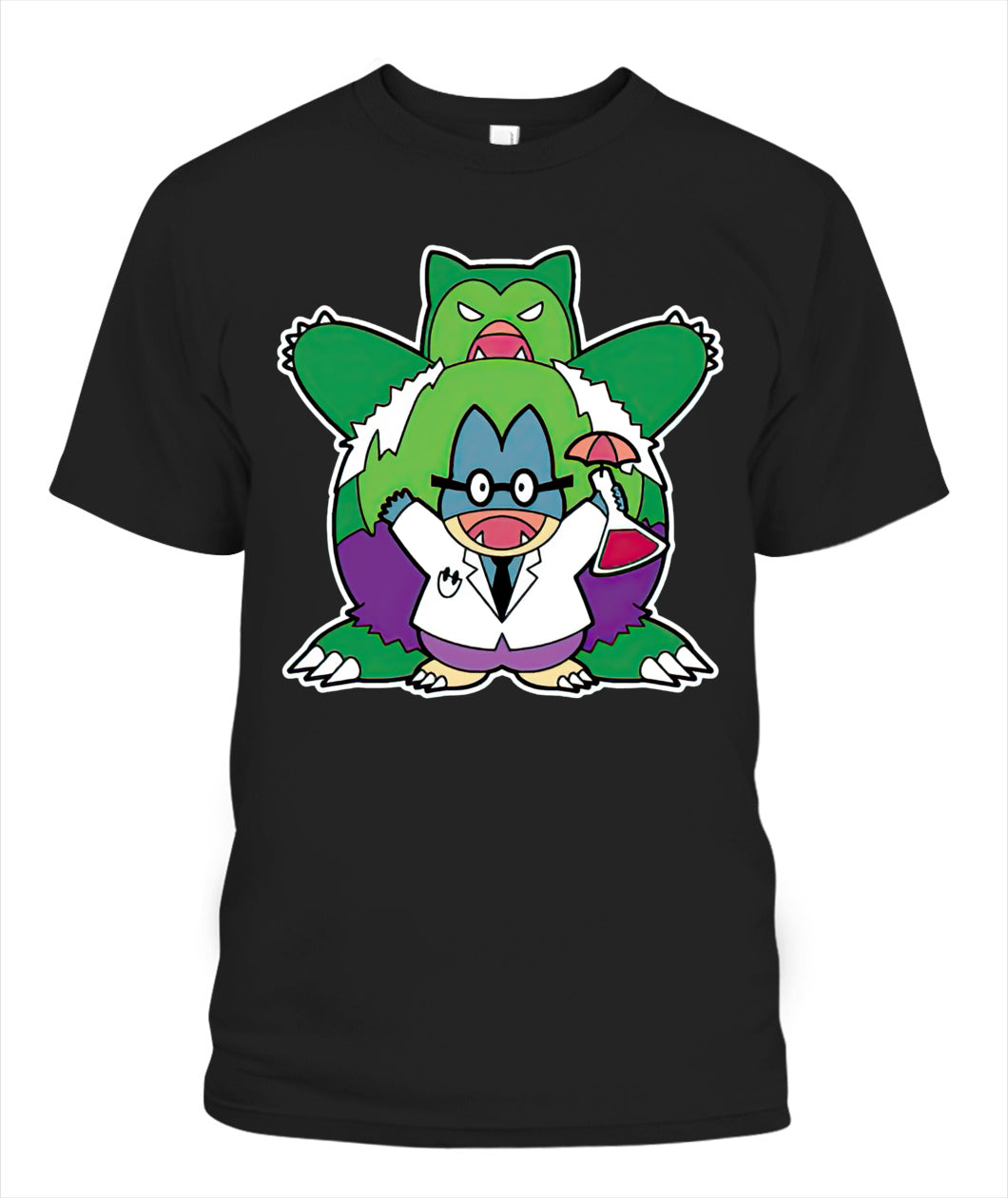 Dr Munchlax to Snorhulk Custom Graphic Apparel