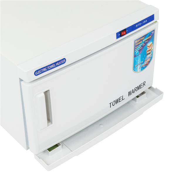 UV & Heating 16L Towel Tool Sterilizer Warmer Cabinet for Spa, Salon, and Home Use