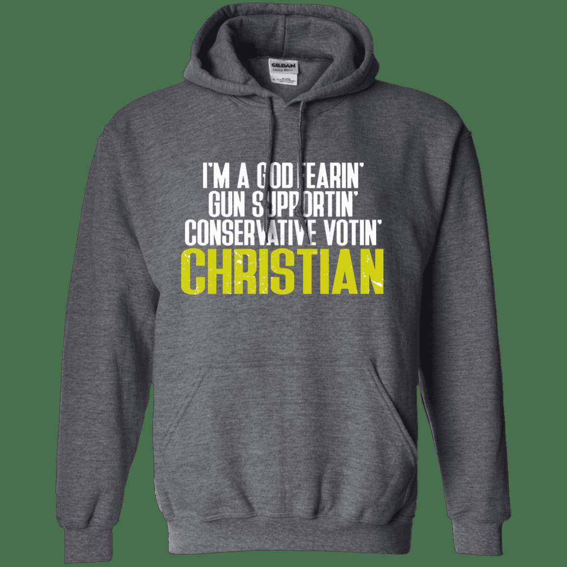 God Fearin & Gun Supportin Christian Hoodie