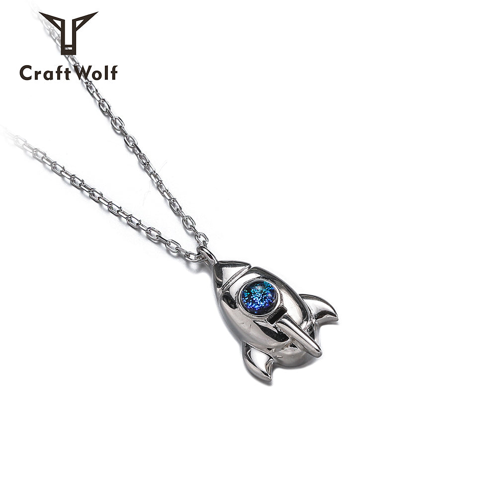 Craft Wolf Personalized 925 Sterling Silver Moon Stone Choker Necklace for Women