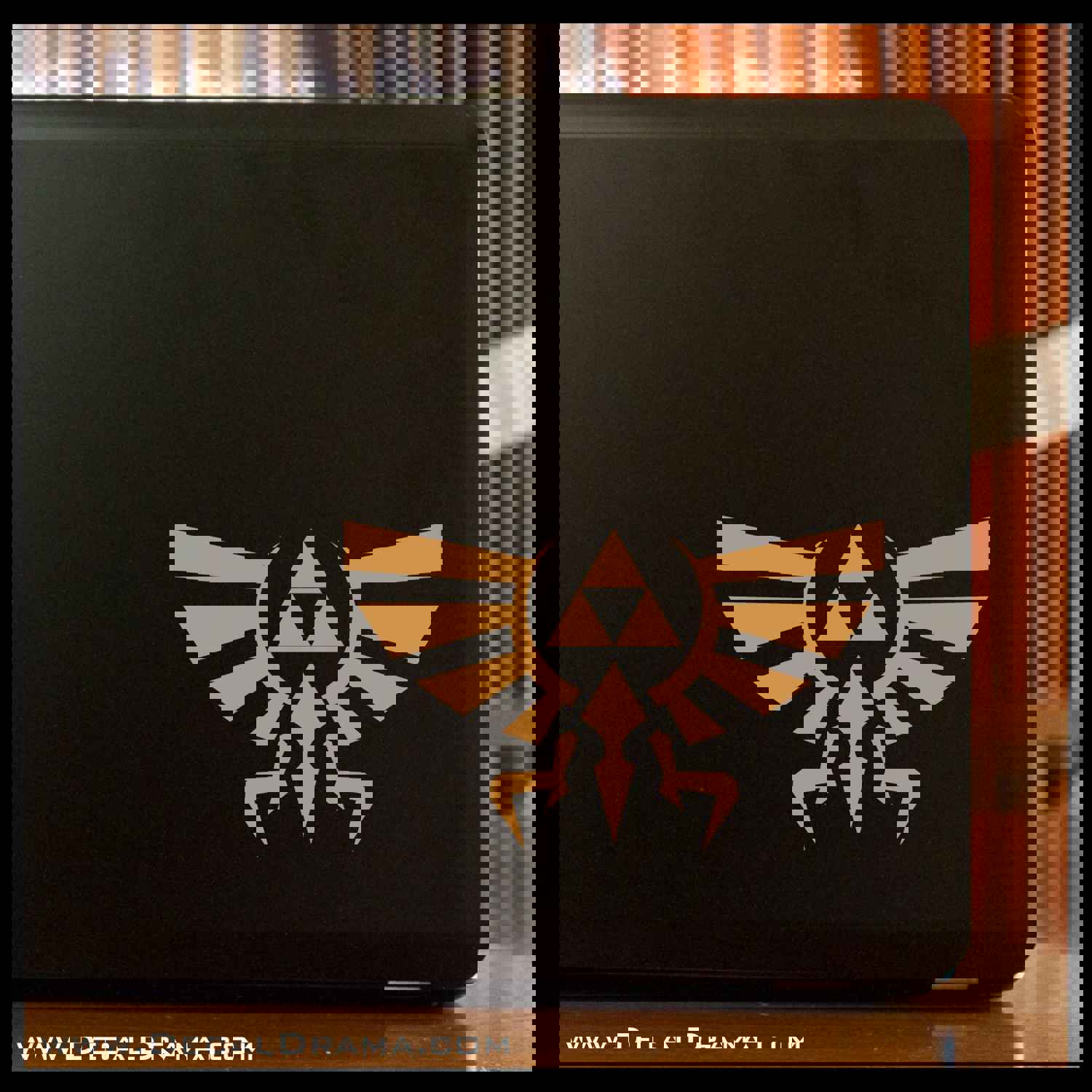 Legend of Zelda Hylian Wingcrest Triforce Emblem Vinyl Car/Laptop Decal