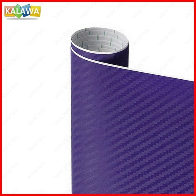3D Carbon Fiber Vinyl Wrap Roll Film for Car and Motorcycle Styling