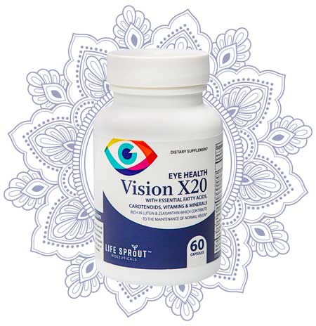 Vision X20 - Premium Eye Health Supplement with Essential Nutrients