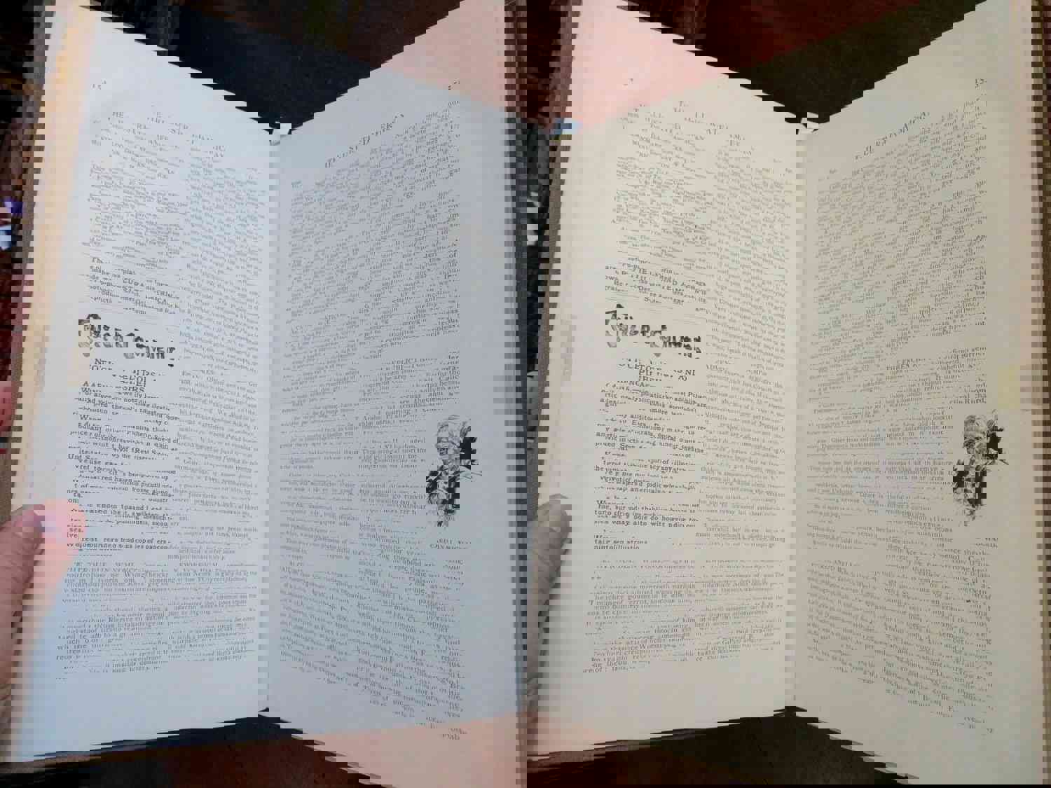 Illustrated American 1892 Pictorial Book - Rare Periodical on Current Events