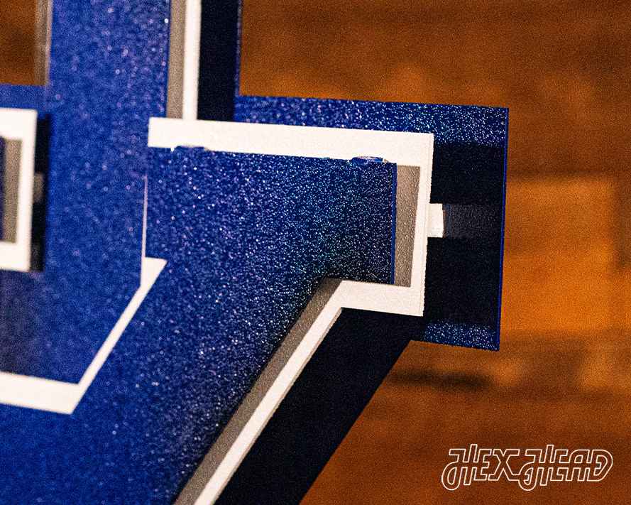 Kentucky Wildcats UK 5 Layer 3D Metal Wall Art