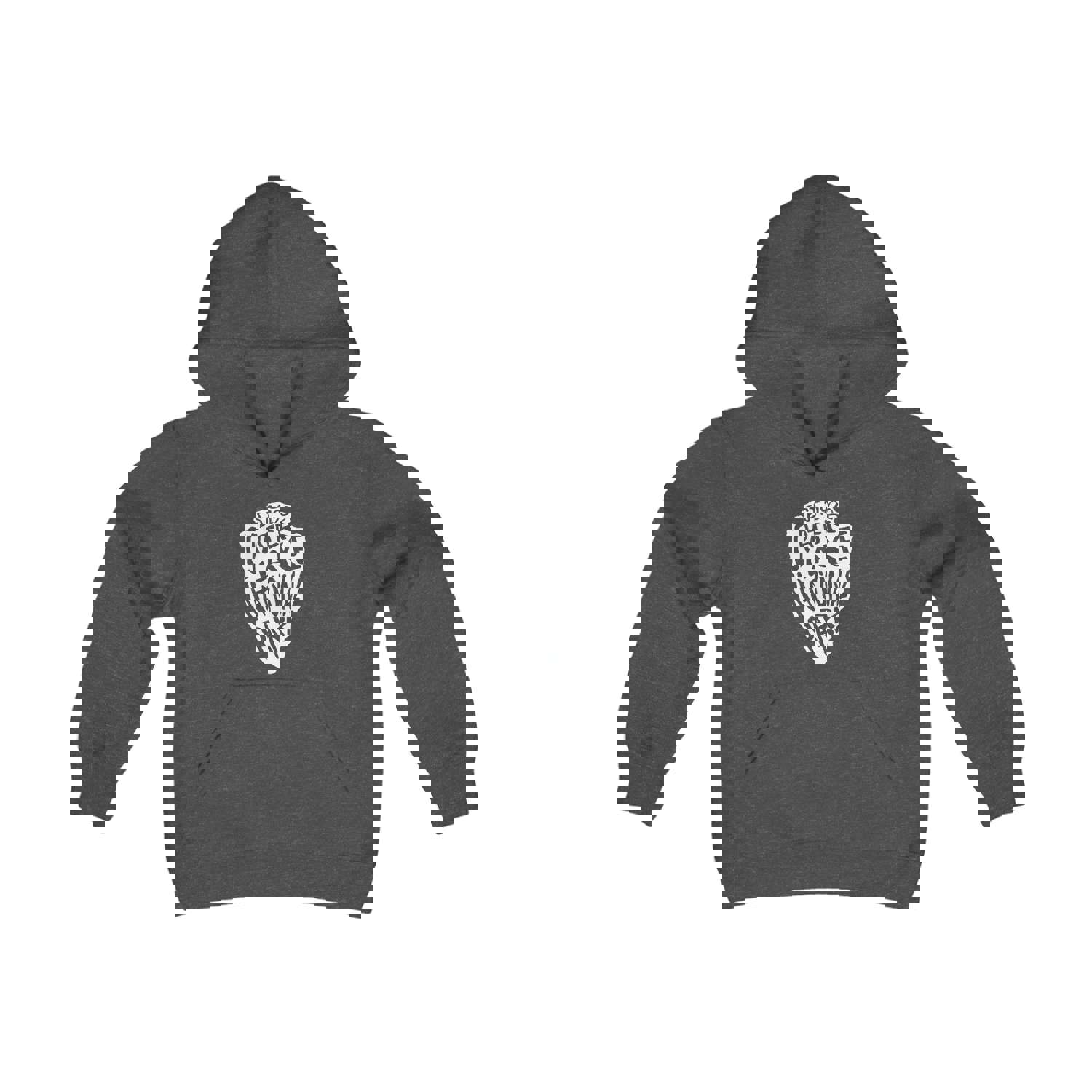 Crater Lake National Park Kids Hoodie - Arrowhead Chunky Text