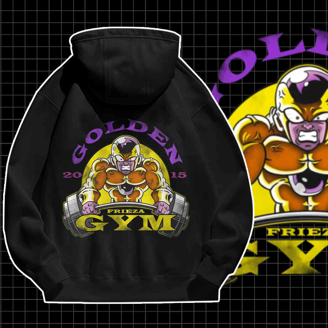 Frieza Golden Gym Custom Graphic Apparel - Unisex Cotton T-Shirt