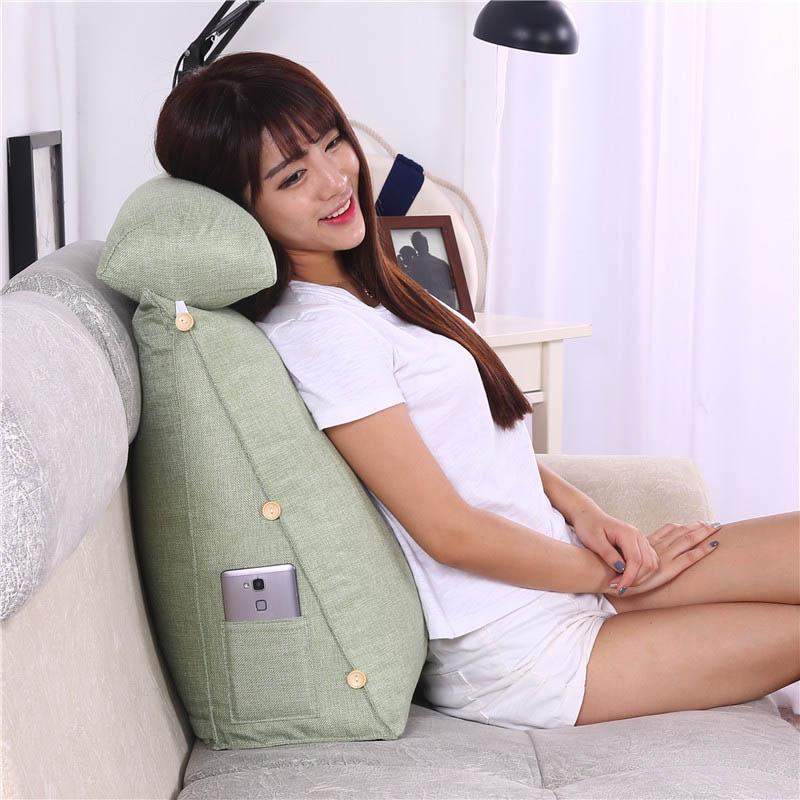 Multi-Functional Lumbar Support Cushion for Sofa, Office Chair, and Bed