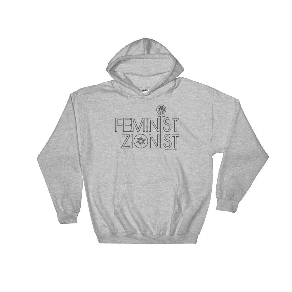 Feminist Zionist Hooded Sweatshirt - Cozy & Inspirational