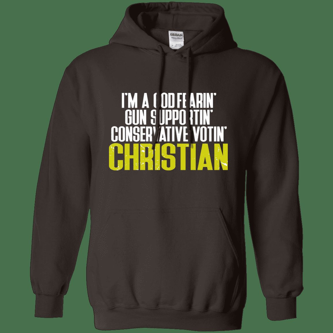 God Fearin & Gun Supportin Christian Hoodie