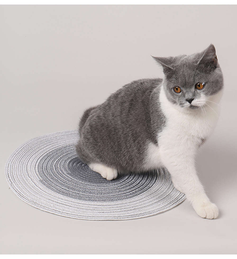 Cat Scratching Pad - Durable Ramie Scratcher for Cats