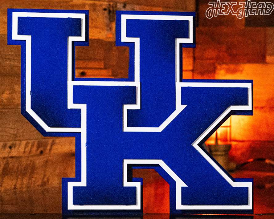 Kentucky Wildcats UK 5 Layer 3D Metal Wall Art