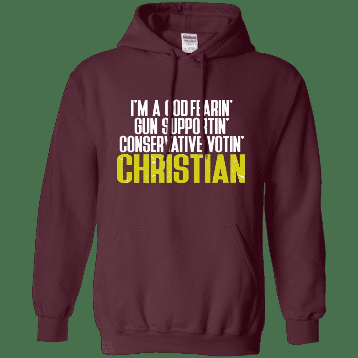 God Fearin & Gun Supportin Christian Hoodie
