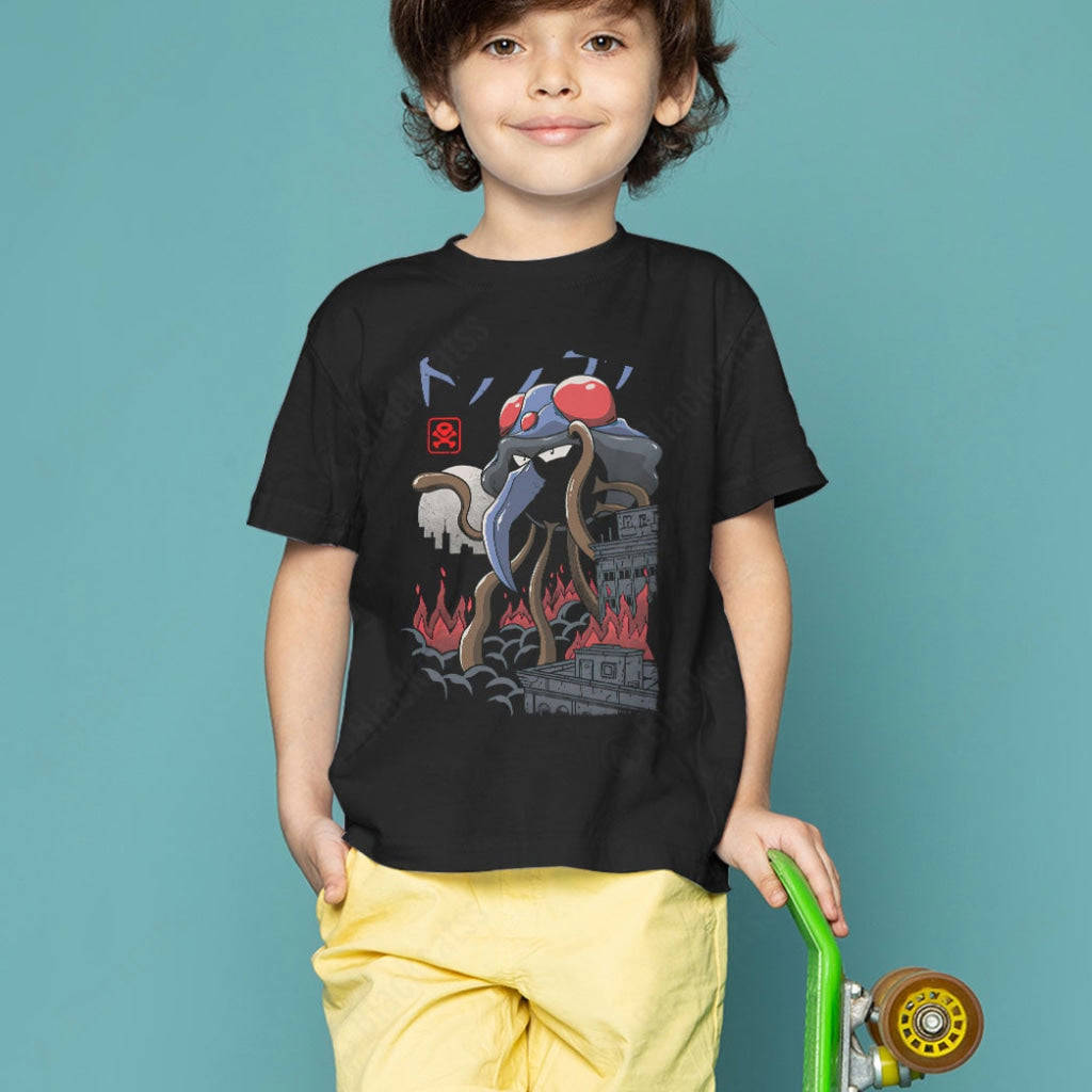 PKM Poison Kaiju Kid Custom Graphic T-Shirt