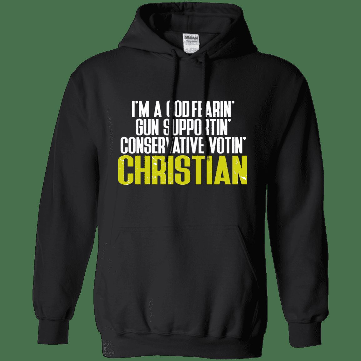God Fearin & Gun Supportin Christian Hoodie