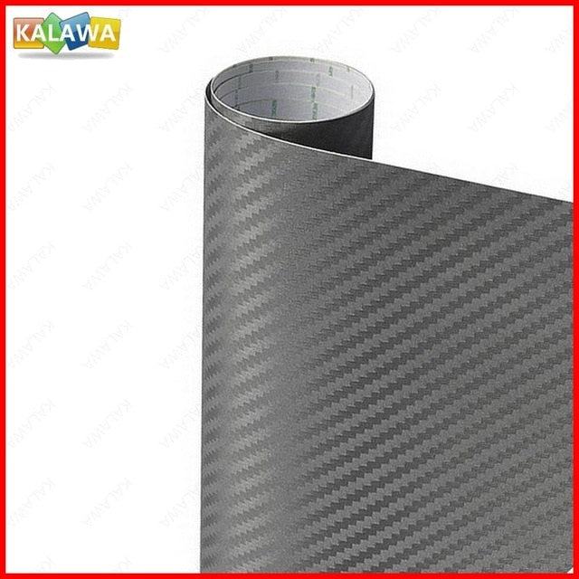 3D Carbon Fiber Vinyl Wrap Roll Film for Car and Motorcycle Styling