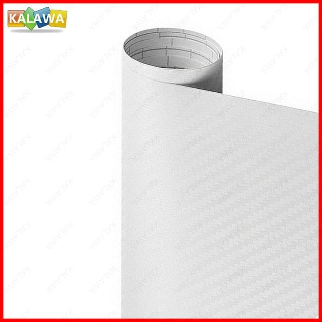 3D Carbon Fiber Vinyl Wrap Roll Film for Car and Motorcycle Styling