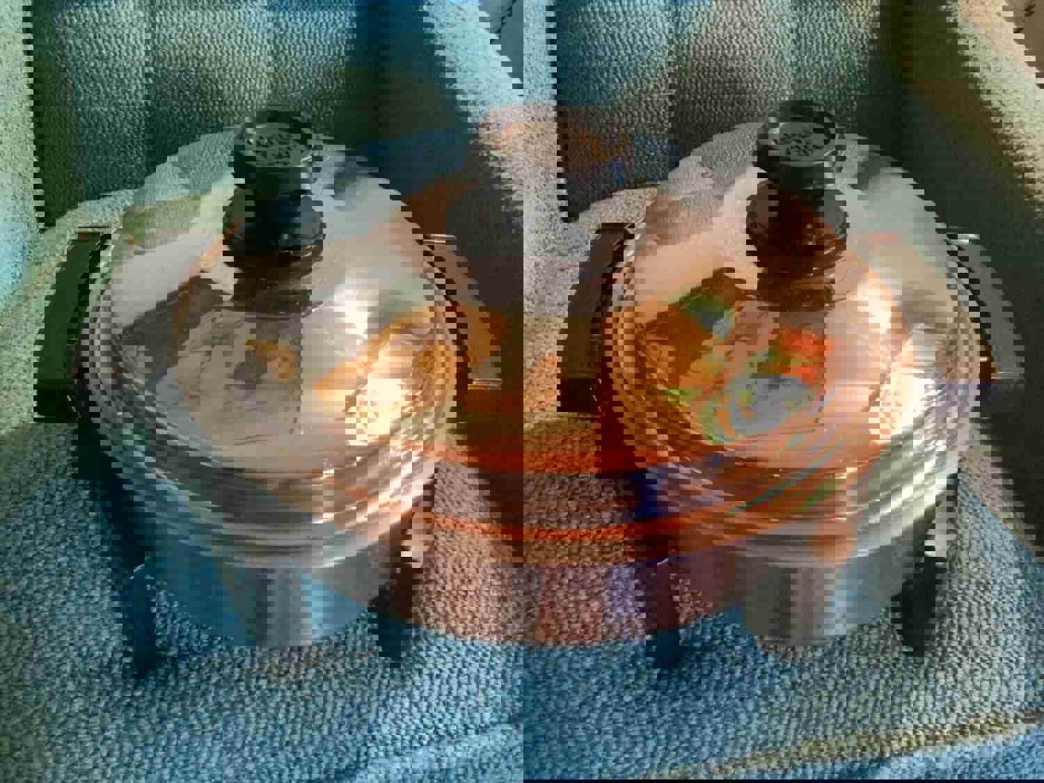 LUSTRE CRAFT Electric 11.5 Frying Pan Skillet Saucepan Liquid Core Immersible