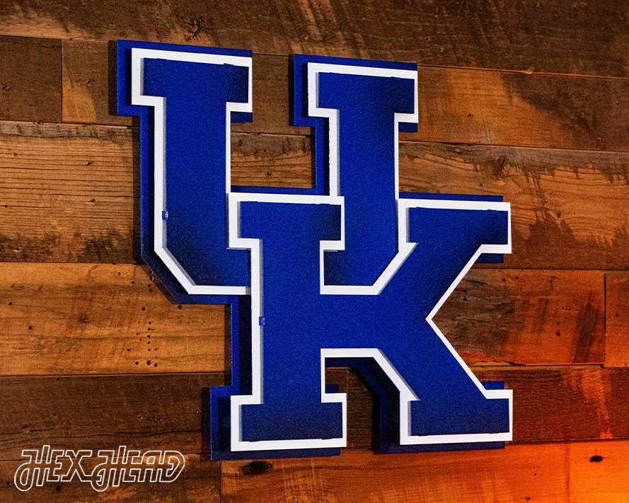 Kentucky Wildcats UK 5 Layer 3D Metal Wall Art