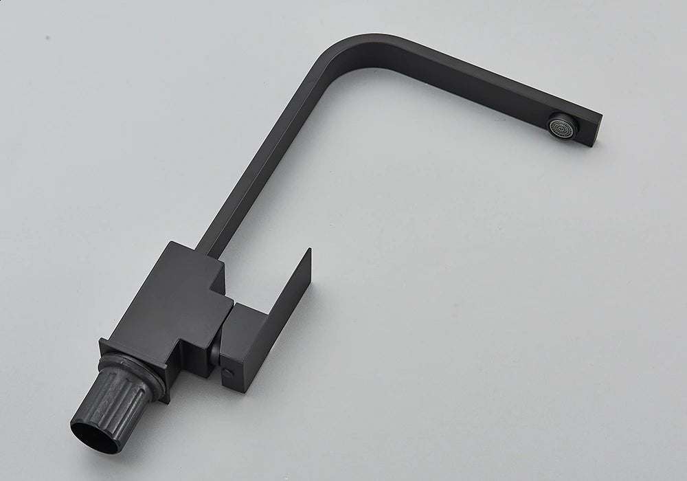 MIRODEMI® Single Lever 360 Rotate Deck Mount Kitchen Faucet