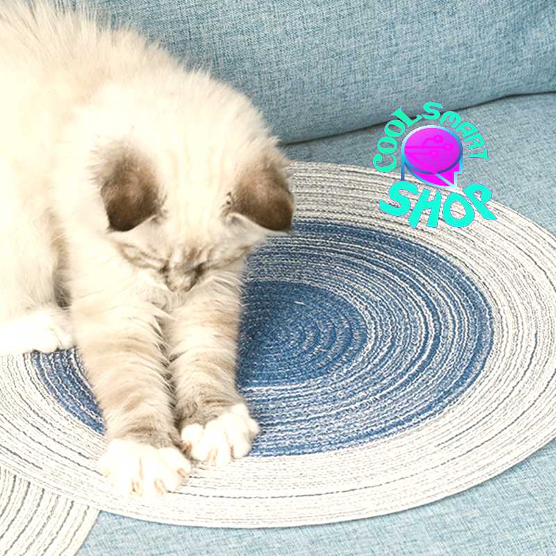 Cat Scratching Pad - Durable Ramie Scratcher for Cats