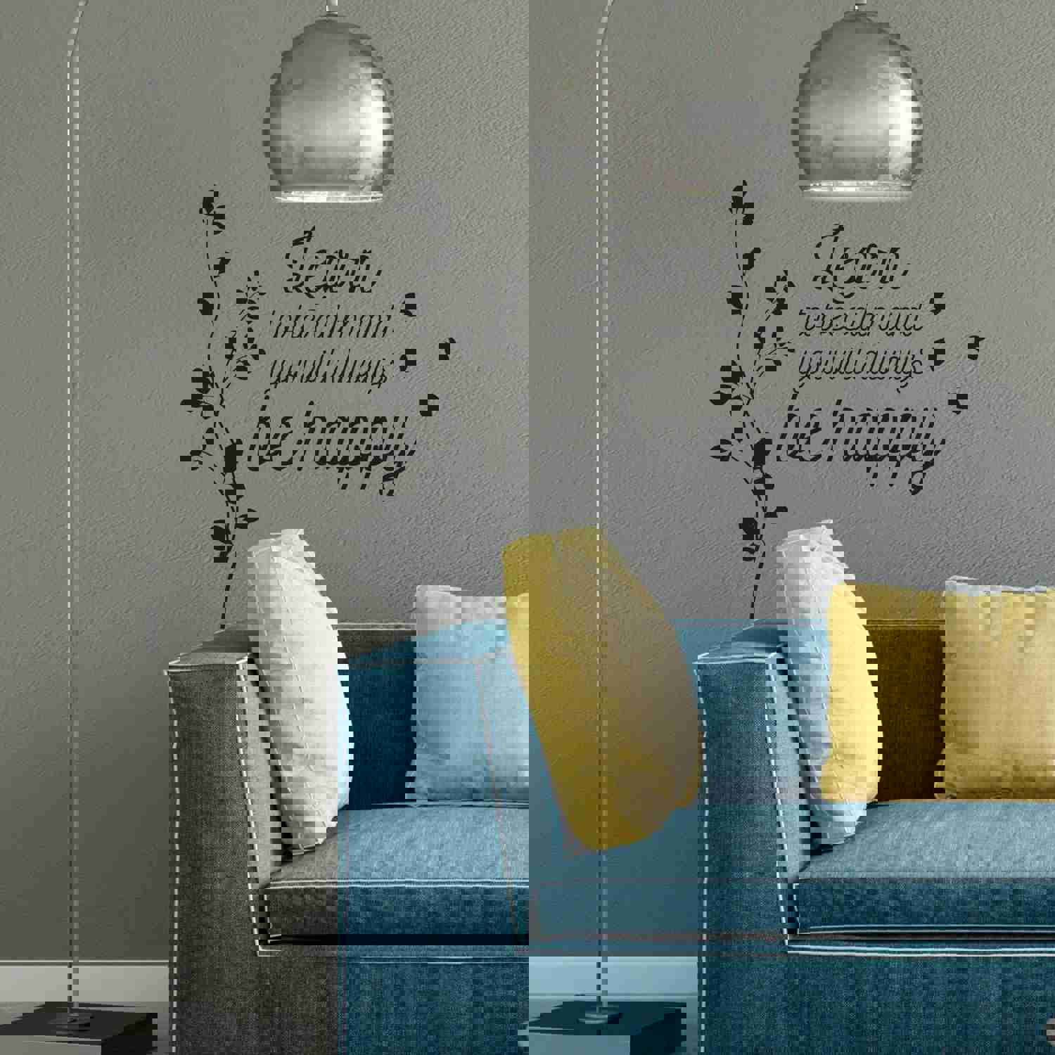 Reading Quotes Vinyl Wall Sticker Art Decal - Learn To Be Calm