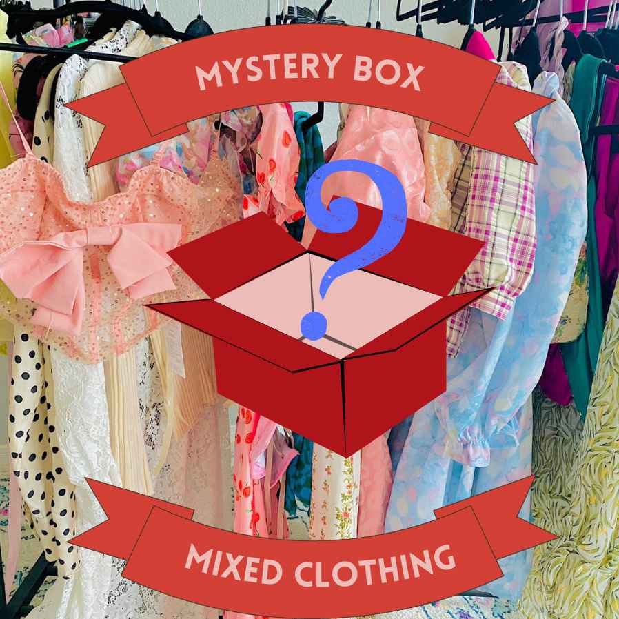 4lb Mystery Box with Mixed Clothing - Surprise Fashion Finds