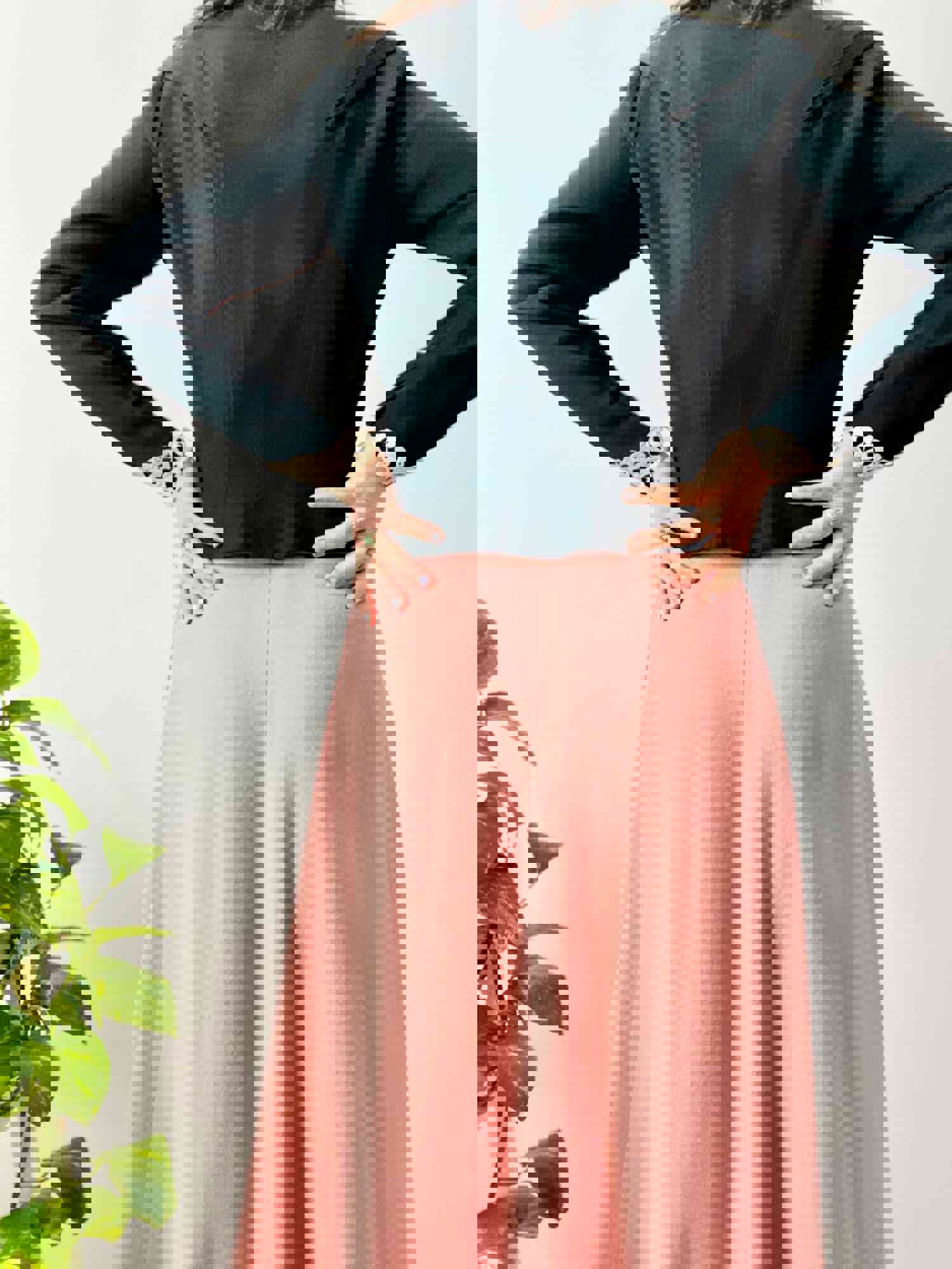 Vintage 1930s Black Lace Jacket with French Buttons