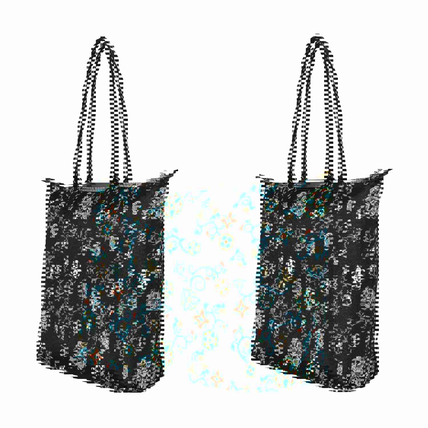 Ocean Bloom Single-Shoulder Lady Handbag