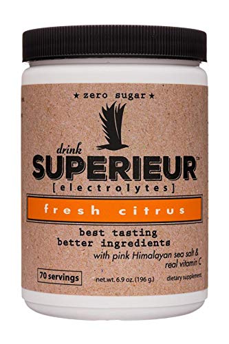 Superieur Electrolytes - Fresh Citrus Hydration Powder (70 Servings)