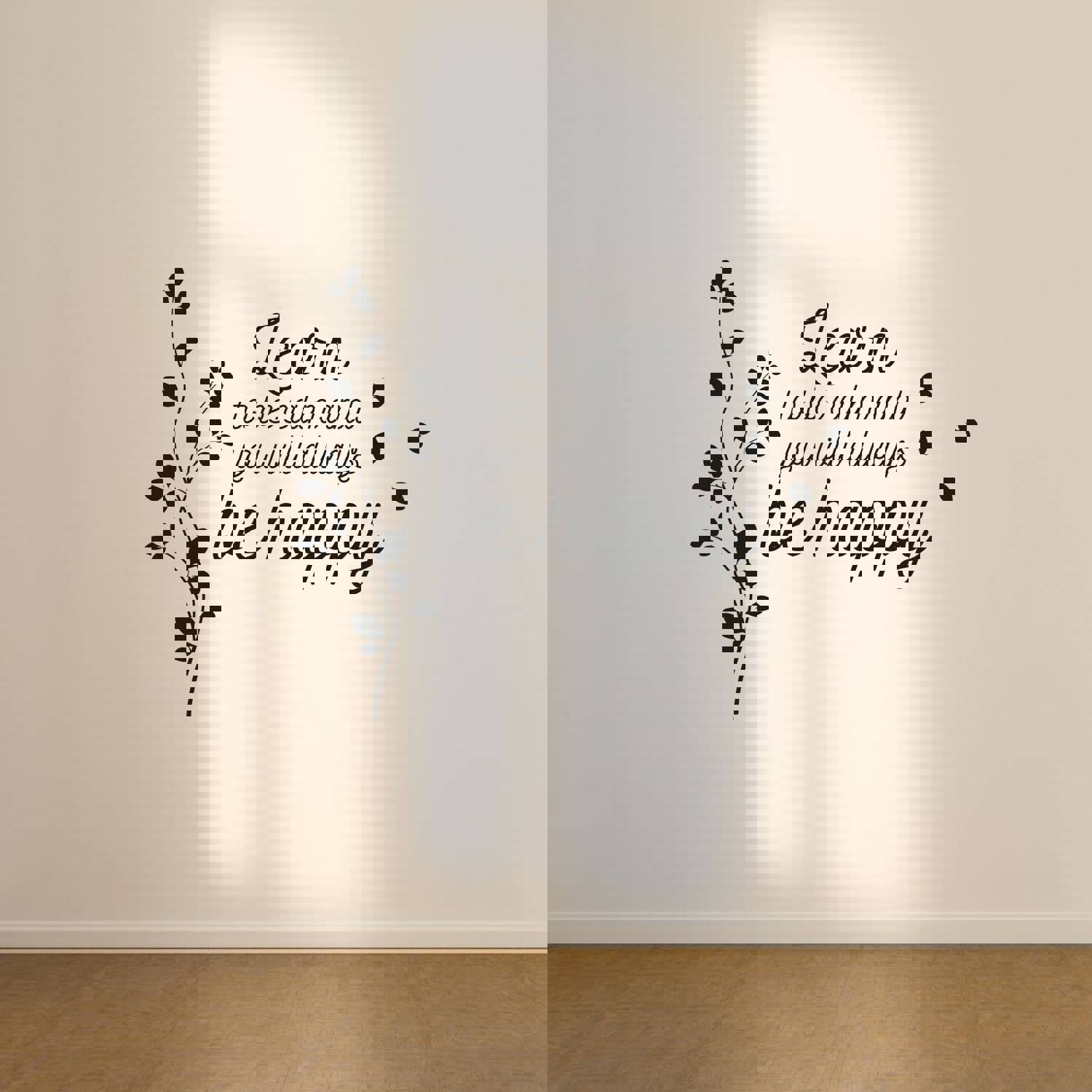 Reading Quotes Vinyl Wall Sticker Art Decal - Learn To Be Calm