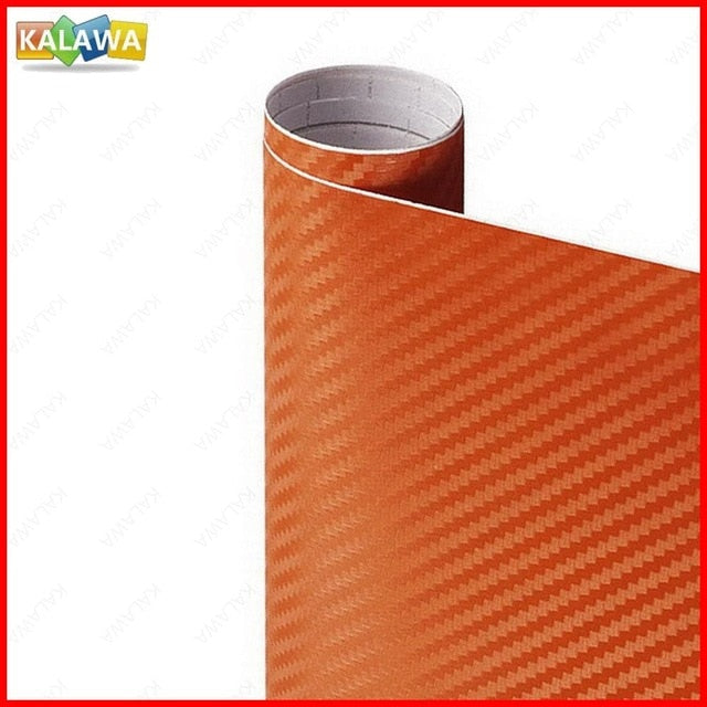 3D Carbon Fiber Vinyl Wrap Roll Film for Car and Motorcycle Styling