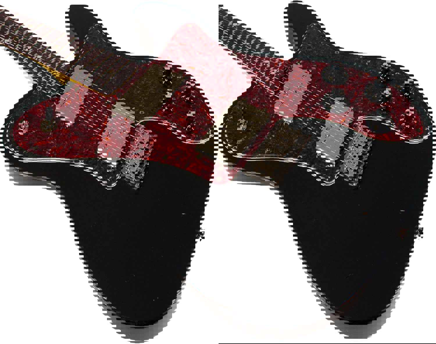 Nash T-72DLX Guitar, Black, Rosewood, Light Aging