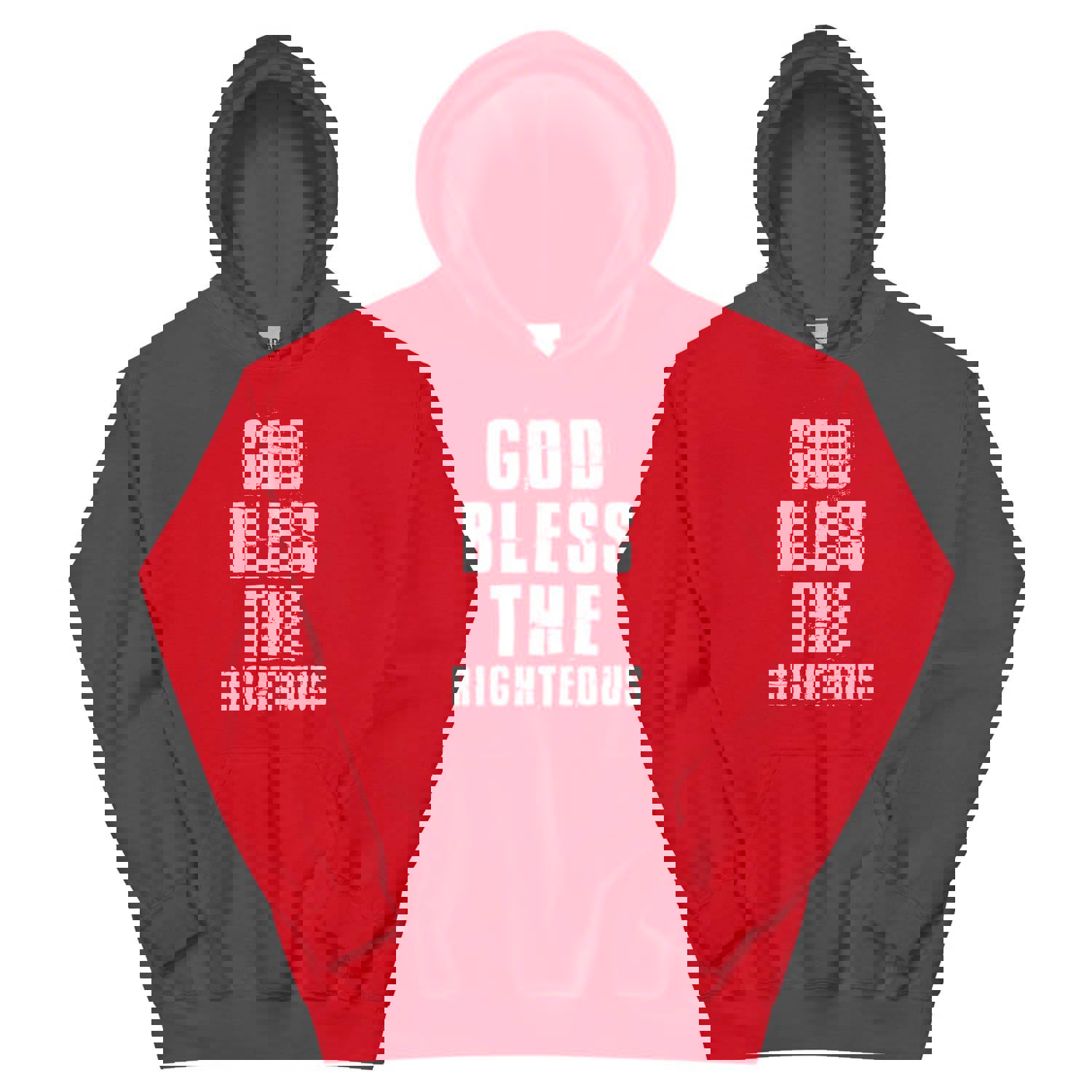 F&H Christian God Bless The Righteous Hoodie