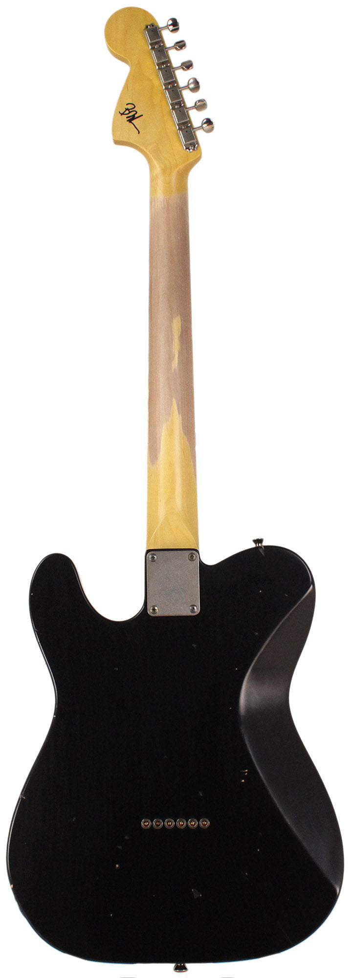 Nash T-72DLX Guitar, Black, Rosewood, Light Aging