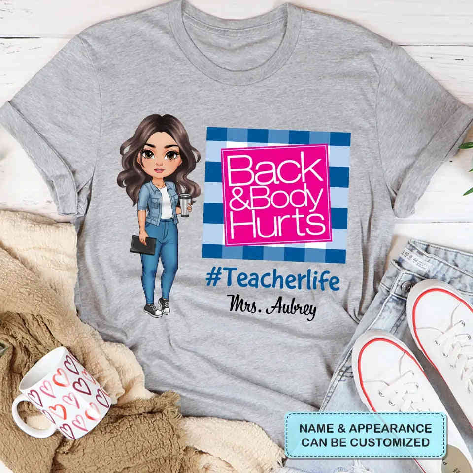 Personalized Custom T-shirt - Unique Gift for Teachers, Birthday & Special Occasions
