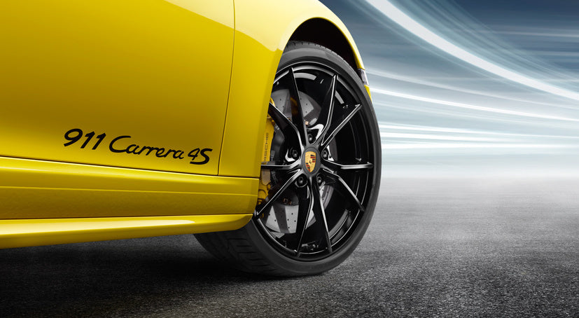 Porsche 911 (991) Model Decal On Doors