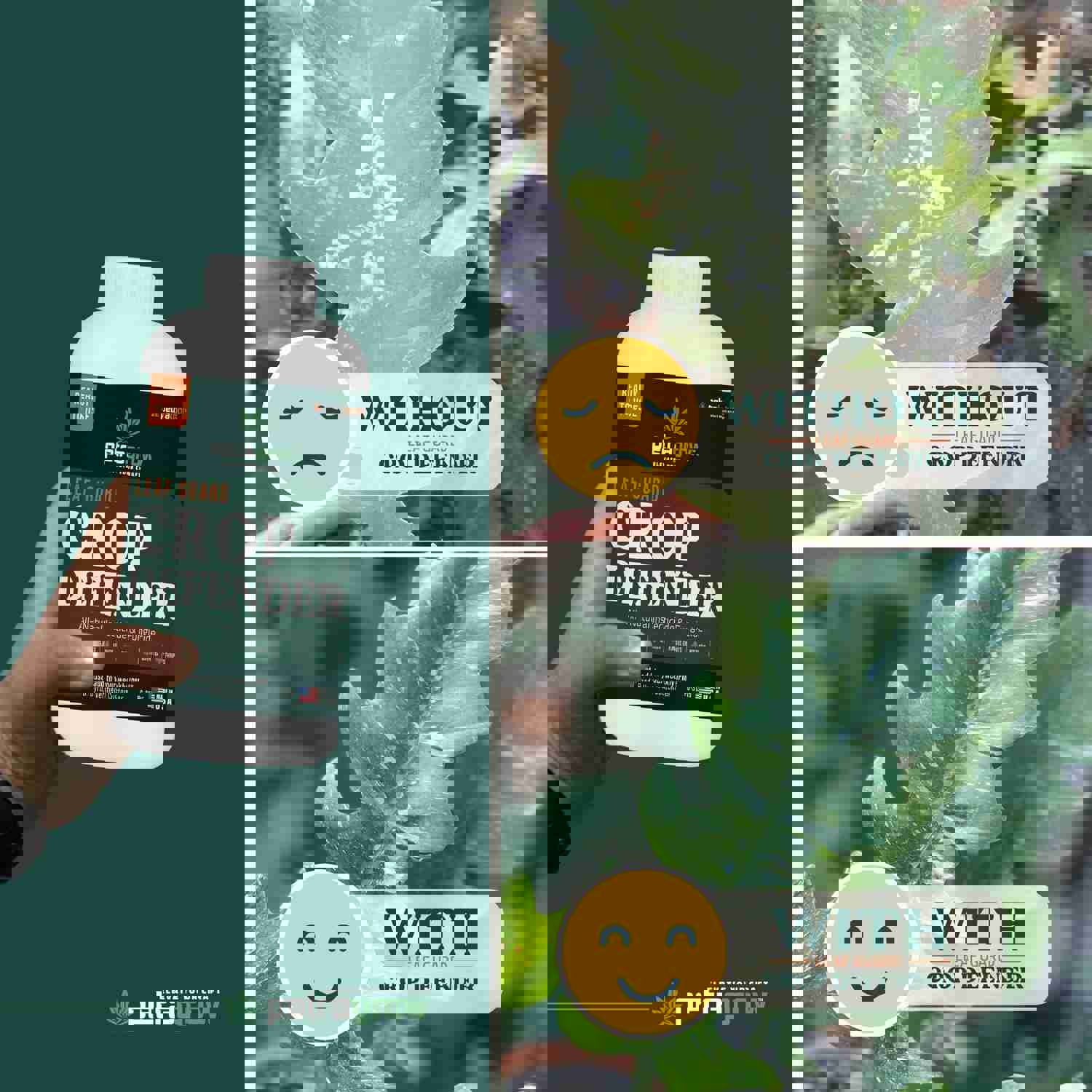 PetraGrow Crop Defender Leaf Guard Super Ready-to-Use Pesticide for Indoor Plants - 32oz