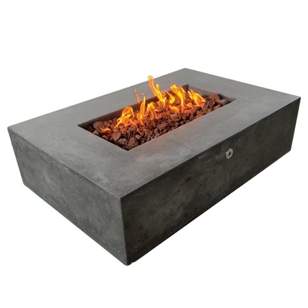 Stonelum Manhattan 01 Rectangular Concrete Fire Pit
