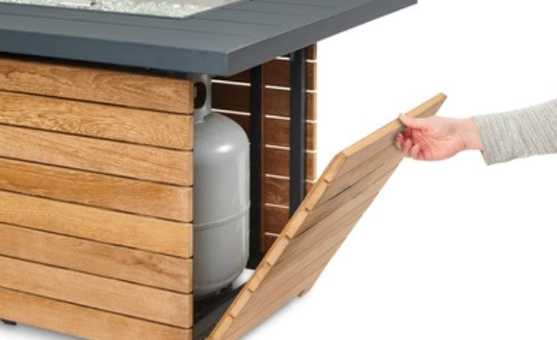 The Outdoor Greatroom | Darien Rectangular Gas Fire Pit Table