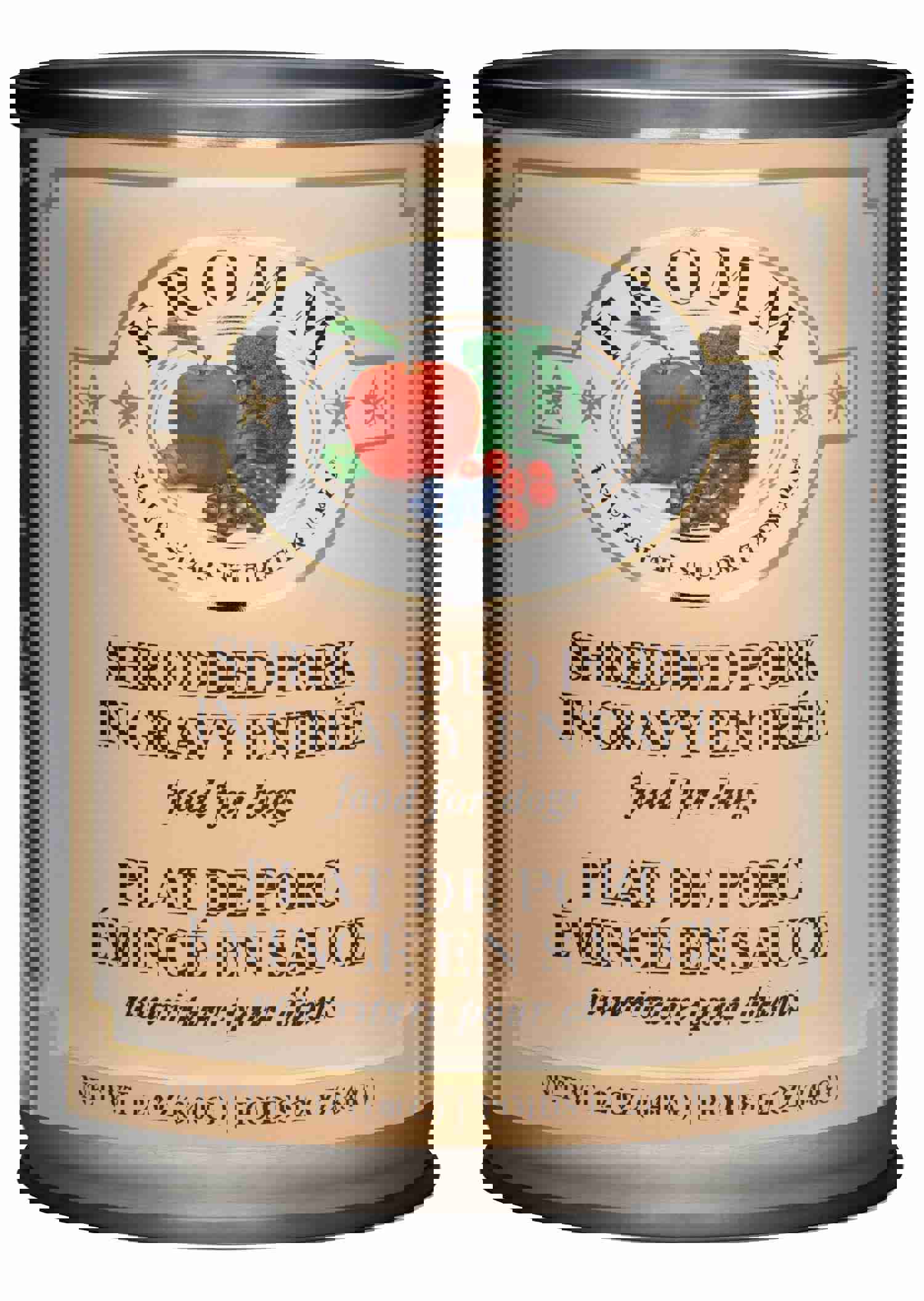 Fromm Four-Star Nutritionals® Shredded Pork in Gravy Wet Dog Food, 12-oz Case of 12