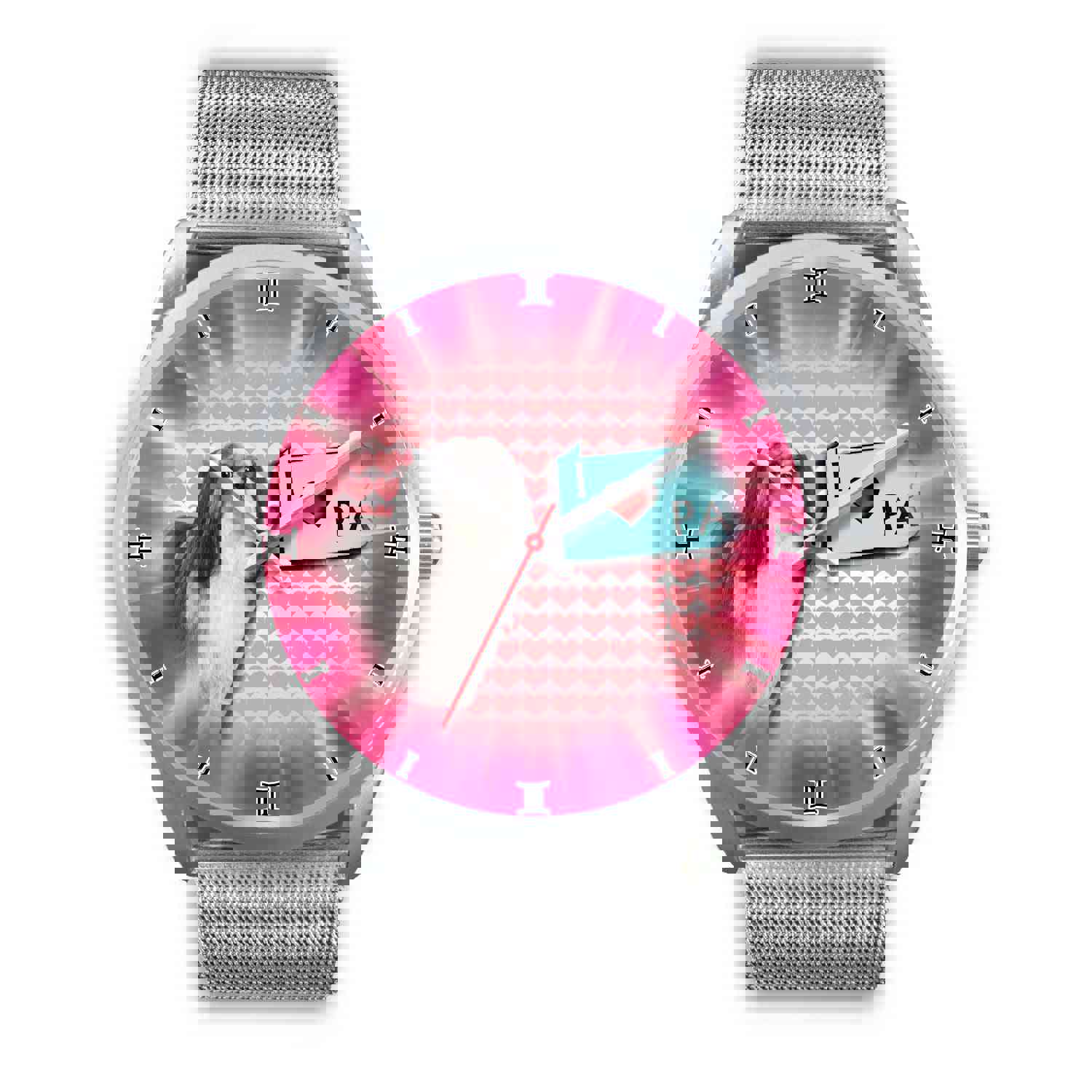 Lhasa Apso Dog Pennsylvania Christmas Special Wrist Watch