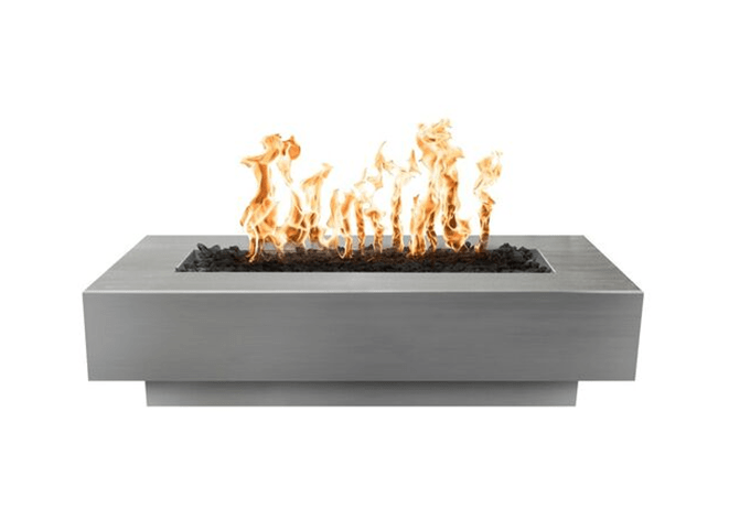 Outdoor Plus Coronado Metal Fire Pit - Modern Statement Piece for Outdoor Areas